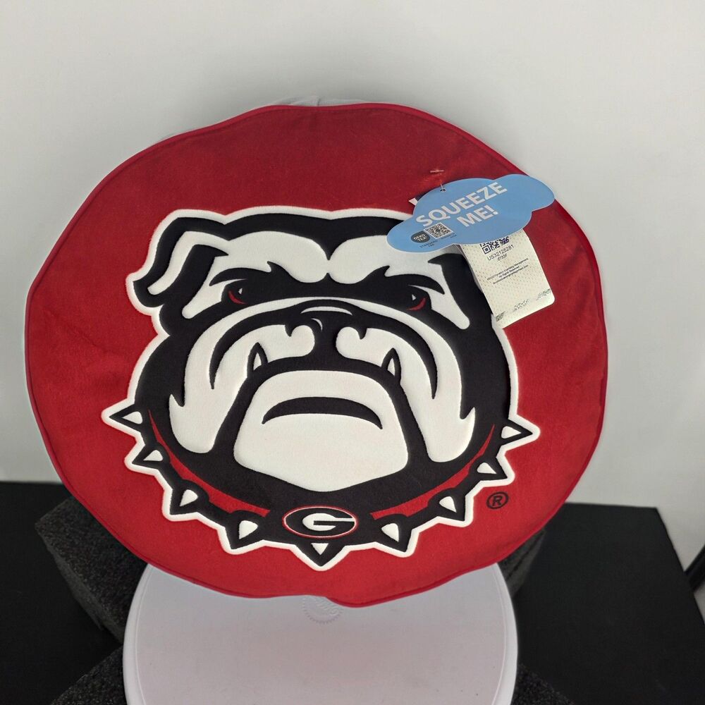 Georgia Bulldogs Travel Cloud Pillow One Size Red NCAA Football Northwest